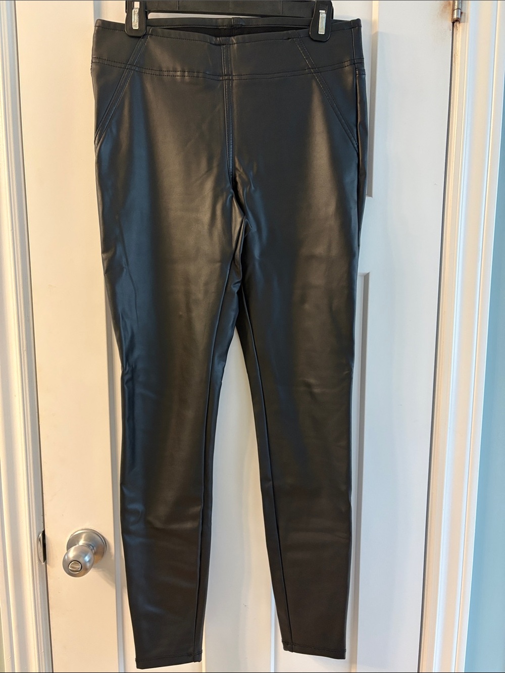Ricki's Black Faux Leather' Leggings